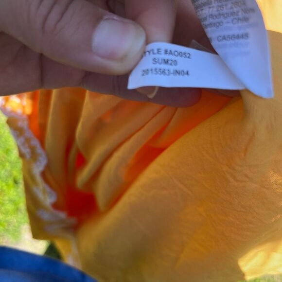 J Crew Embroidered Scallop Tiered Dress - Picture 7 of 12